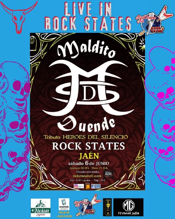 Concierto Maldito Duende Rock States Jaén